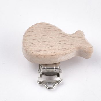Clip madera de ballena para niños 44x46x18mm