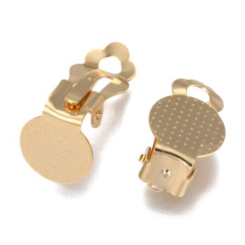 Arete prensa dorado acero inox 16x10x7mm