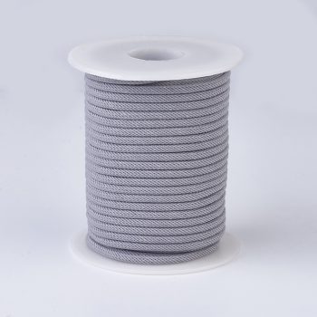 Cuerda nylon trenzada gris 3mm