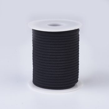 Cuerda nylon trenzada negra 3mm
