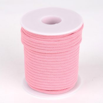 Cuerda nylon trenzada rosada 3mm