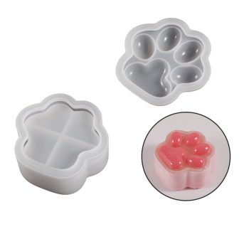 Molde resina patita de perro 61x65x28mm