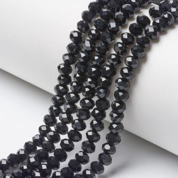 Cristal negro 3.5x3mm