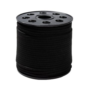 Gamuza 3mm negra
