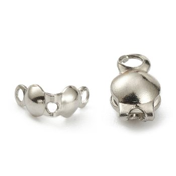 Tapa nudos acero inox plateado 6x3mm
