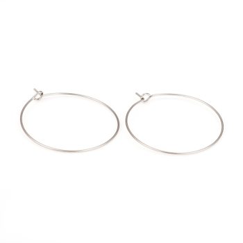 Argolla acero inox plateado 30x0.7mm