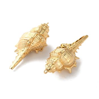 Caracol dorado latón 70x30x21mm