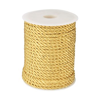Cuerda nylon trenzada 5mm dorada