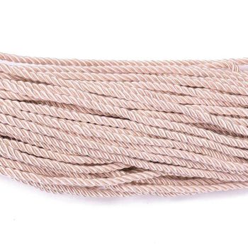 Cuerda nylon trenzada 5mm rosada