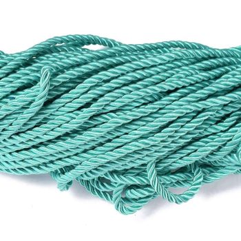 Cuerda nylon trenzada 5mm turquesa