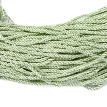 Cuerda nylon trenzada 5mm verde clara