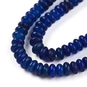 Dona jade azul oscuro 4x3mm