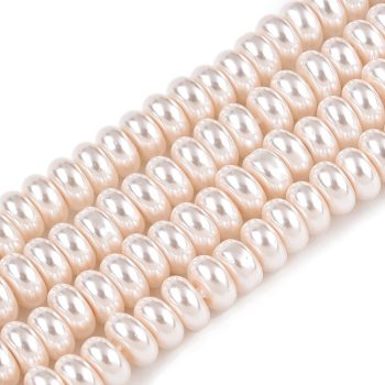 Vidrio dona 6.5x3.5mm blanco