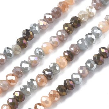 Cristal multicolor brillante 3x2mm