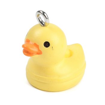 Pato amarillo resina 18x19x12mm